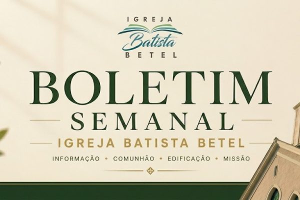 Boletim semanal com logo